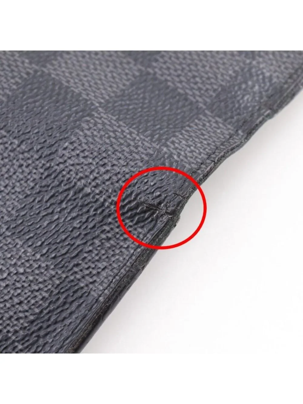 Louis Vuitton Portefeuille Brazza Damier Graphite Canvas Black Wallet